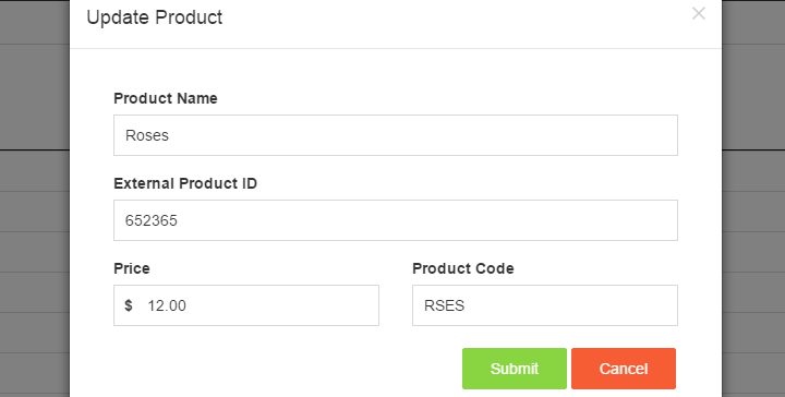 Create New Product